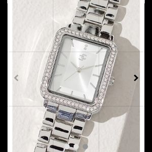 💕Beautiful CHICO'S silver tone LADY'S brand new WATCH